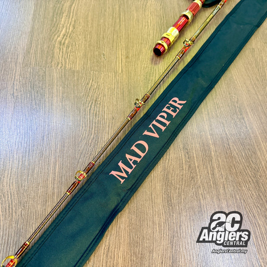 Mad Viper Bull HHH-205 (USED, 9.5/10) with rod bag/sleeve