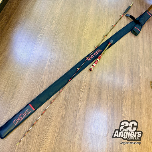 Mad Viper Otoshikomi MH-245 (USED, 9.5/10) with rod bag/sleeve