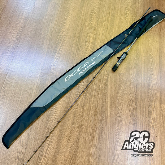 2022 Ocea Jigger Full Bend B60-5 (USED, 9.9/10) with rod bag/sleeve