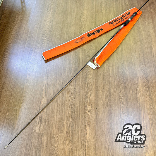Deeps Restoring Force A.S.S.RF63M (USED, like new) with rod bag/sleeve