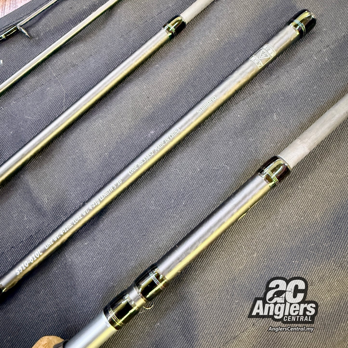Trastick S510-610L 4-12lb (UNUSED) with rod bag & hard case