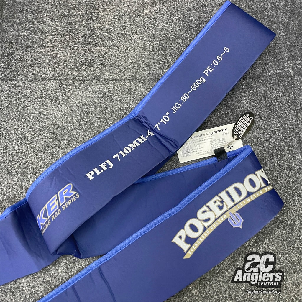 Poseidon Longfall Jerker PLFJ 710MH-4 PE0.6-5 (USED, 9/10) with rod bag/sleeve