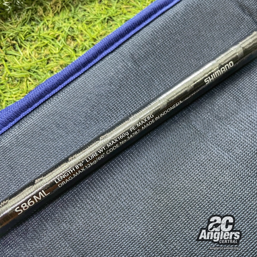 Ocea Plugger BG S86ML Monster Drive PE#8 (USED, 8.5/10) with rod bag/sleeve