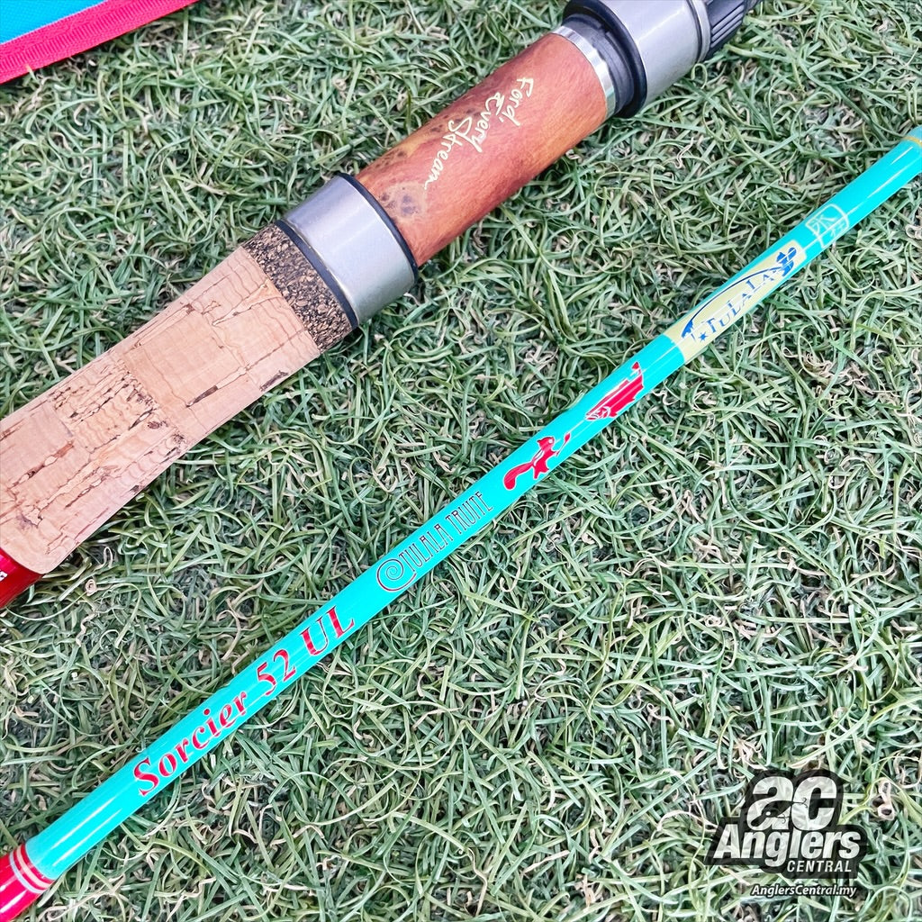 Sorcier 52UL (USED, 9/10) with rod bag/sleeve