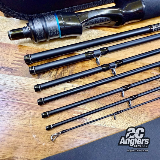 Luxxe Pack Style A4 B60L (USED, 9.5/10) with rod sock & semi hard case