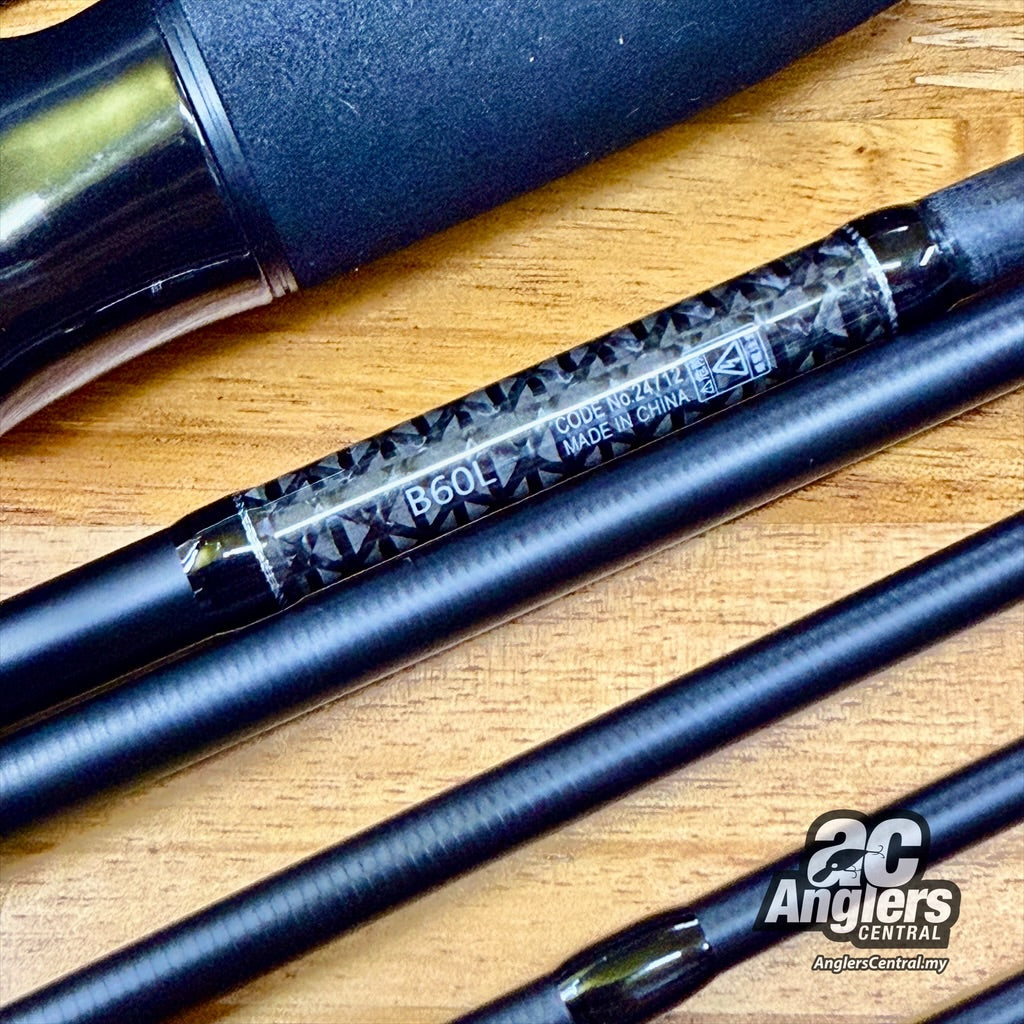 Luxxe Pack Style A4 B60L (USED, 9.5/10) with rod sock & semi hard case