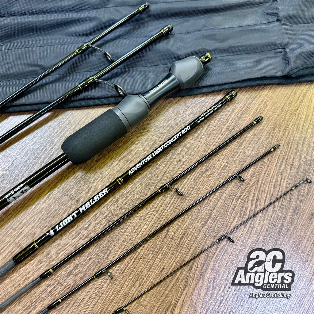 Light Walker LWS60XUL 2-6lb (UNUSED) with rod bag/pouch