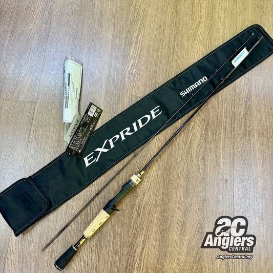 19 Expride 157UL-BFS/2 5-10lb (UNUSED, like new) with rod bag/sleeve