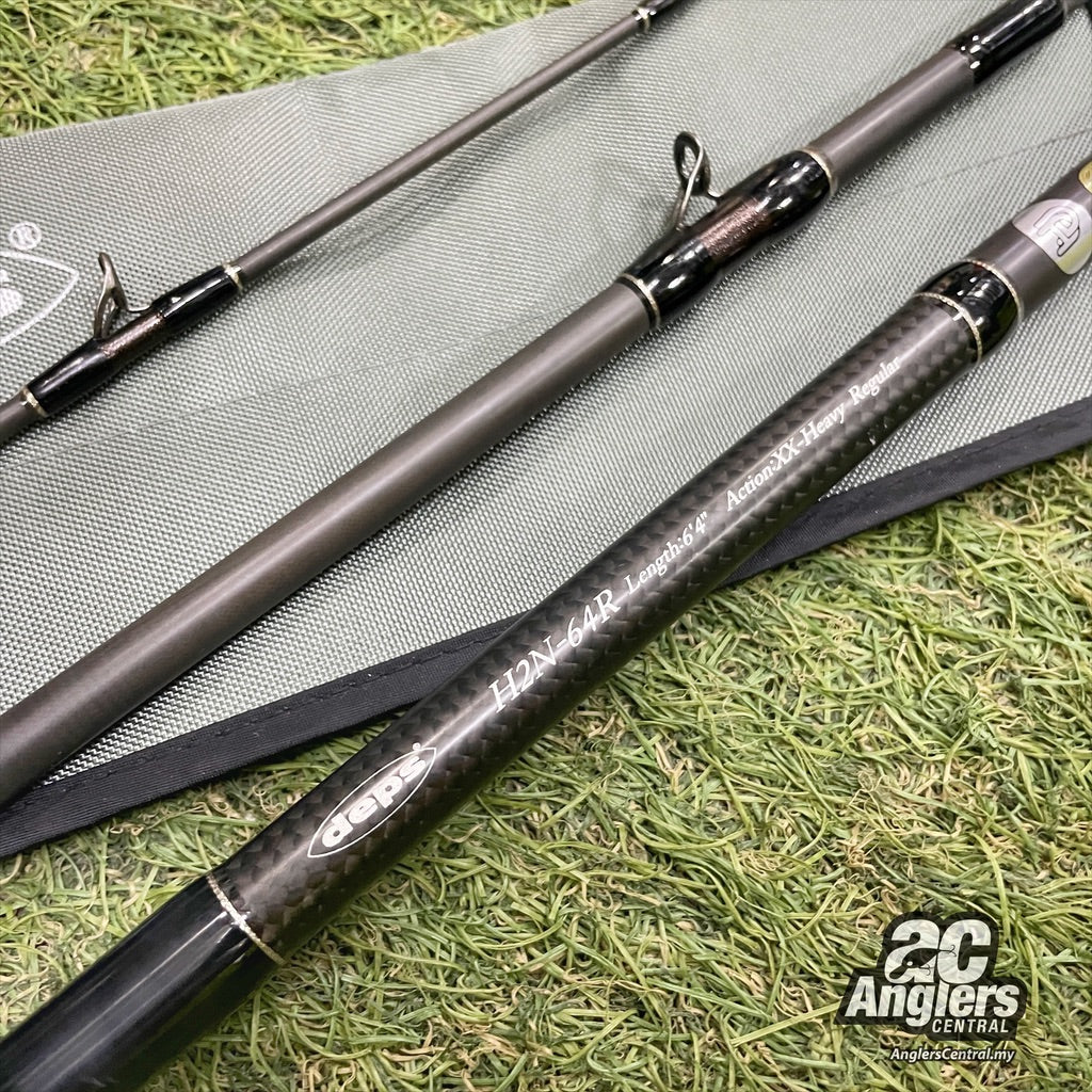 Huge Custom H2N-64R XX Heavy (USED, 9.5/10) with rod sleeve/bag