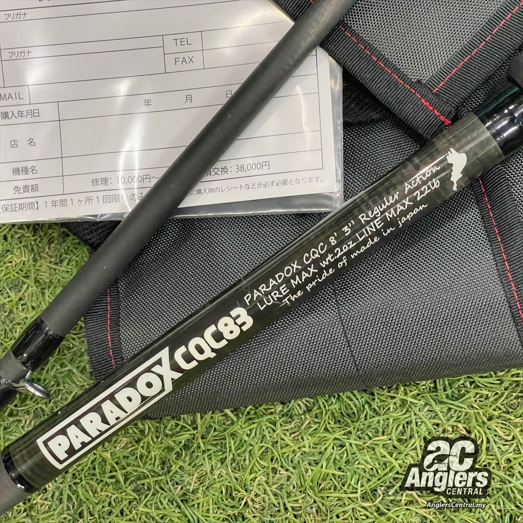 Paradox CQC 83 (USED, 9.5/10) with rod bag/sleeve