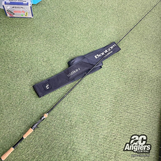16 Bantam 168MH 10-20lb (USED, 9/10) with rod bag/sleeve
