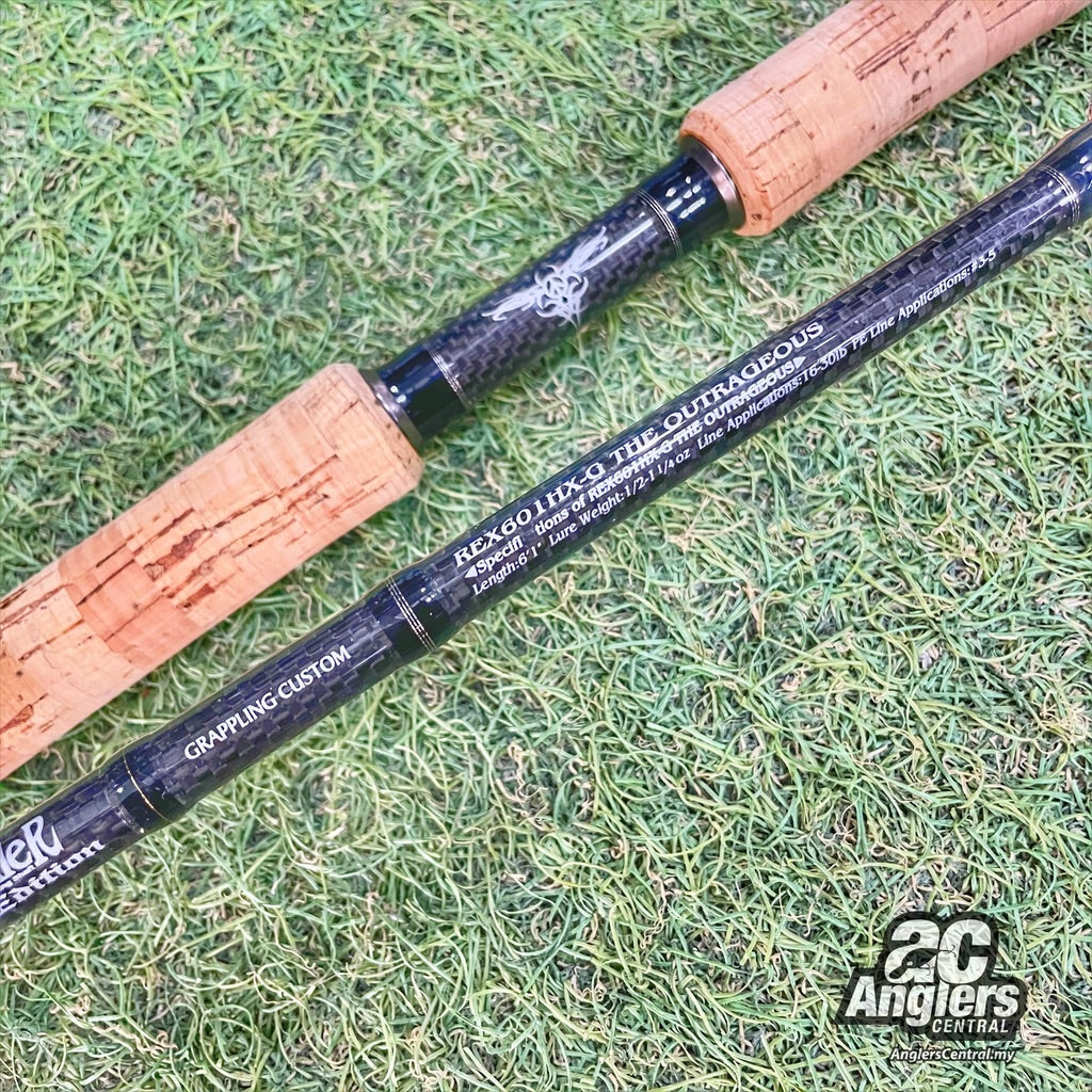 Raw Dealer Extreme Edition REX601HX-G The Outrageous (USED, 9/10) with rod bag/sleeve