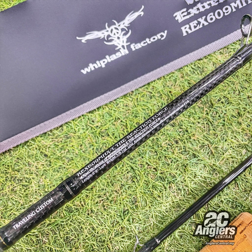 Raw Dealer Extreme Edition REX609MHX-T The Reaction Force (USED, 9/10) with rod bag/sleeve