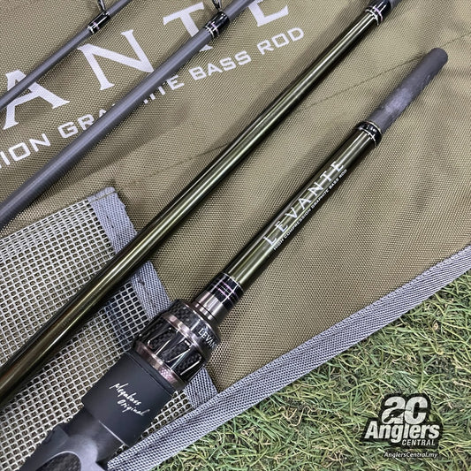2019 Levante F5-611LV 4P 10-20lb (USED, 9.5/10) with rod bag/sleeve