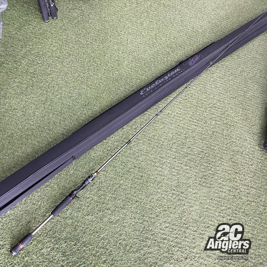 2014 Destroyer Evoluzion F4.1/2-610ti Elseil 8-20lb (USED, 9/10) with rod bag/case