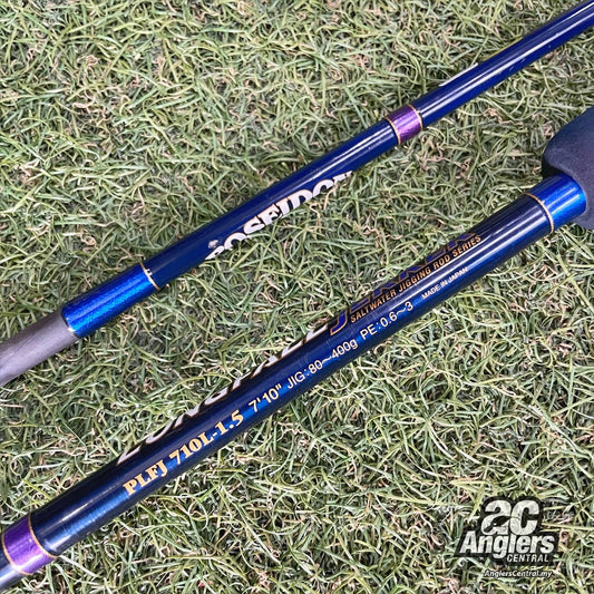 Poseidon Longfall Jerker PLFJ 710L-1.5 PE0.6-3 (USED, 9/10) with rod bag/sleeve