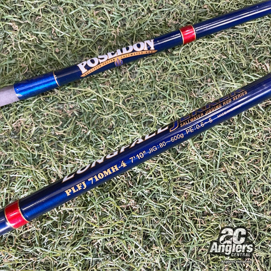 Poseidon Longfall Jerker PLFJ 710MH-4 PE0.6-5 (USED, 9/10) with rod bag/sleeve
