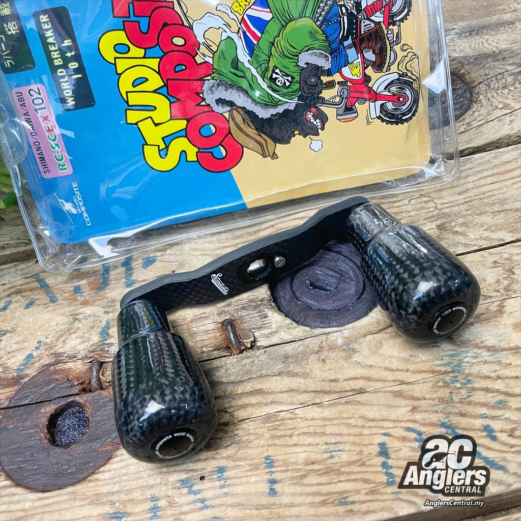 RC-SC EX 102 World Breaker Carbon Handles/Knobs (USED)