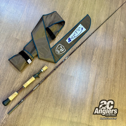 Heavy Wire 70 (USED, 8.5/10), with rod bag/sleeve