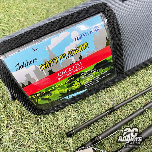 UBC-635M Urban Beats Deft Flicker BC 5 piece Travel Rod 10-20lb