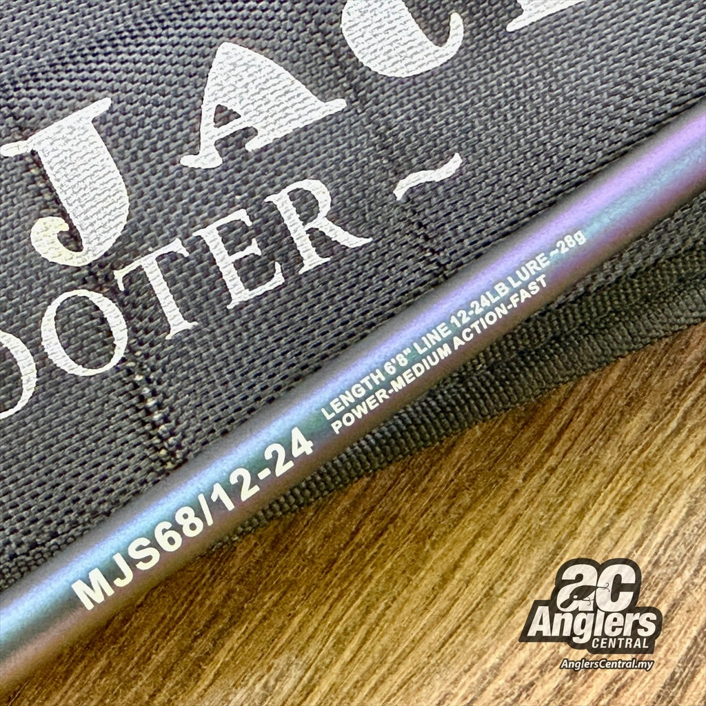 Metal Jacket Shooter MJS68/12-24 (USED, 9.5/10) with rod bag/sleeve