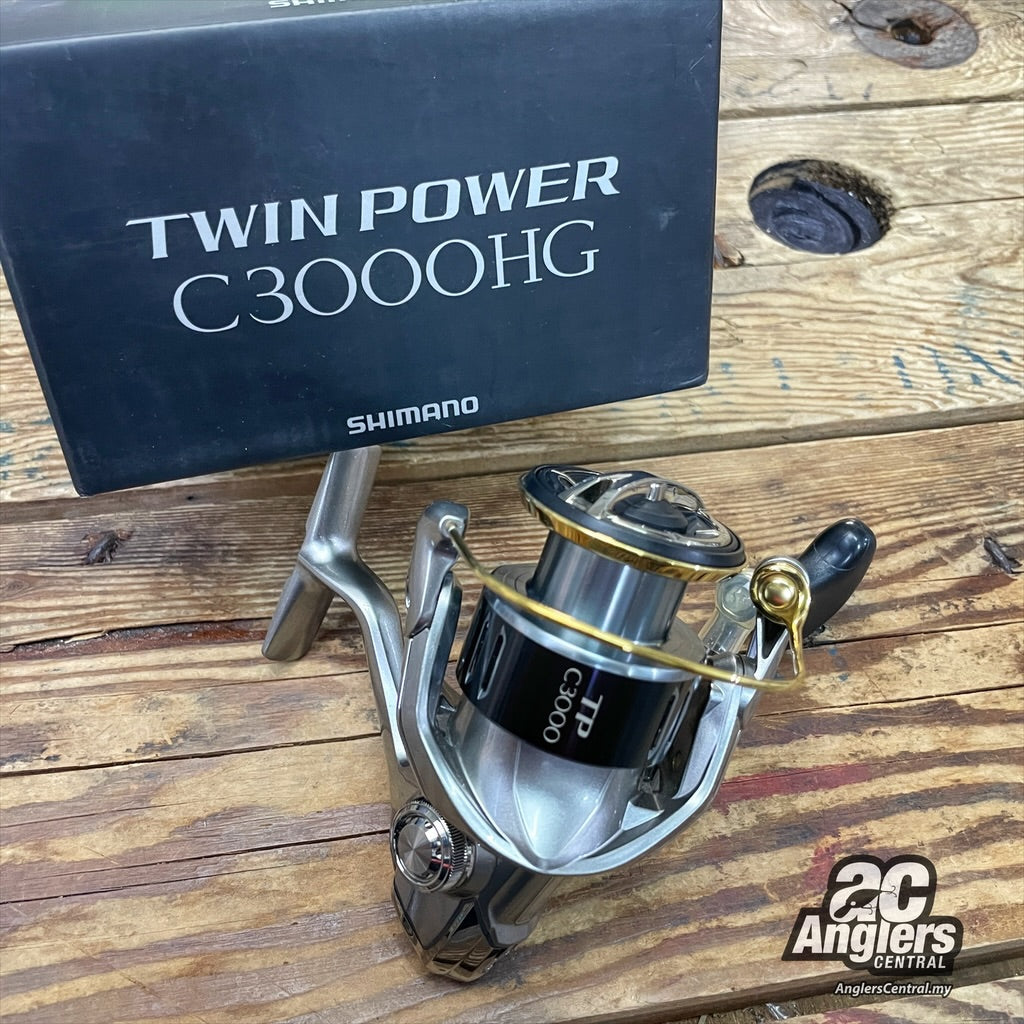 reel shimano twin power c3000hg 15 Twinpower C3000HG (USED, 9.5/10) – Anglers Central