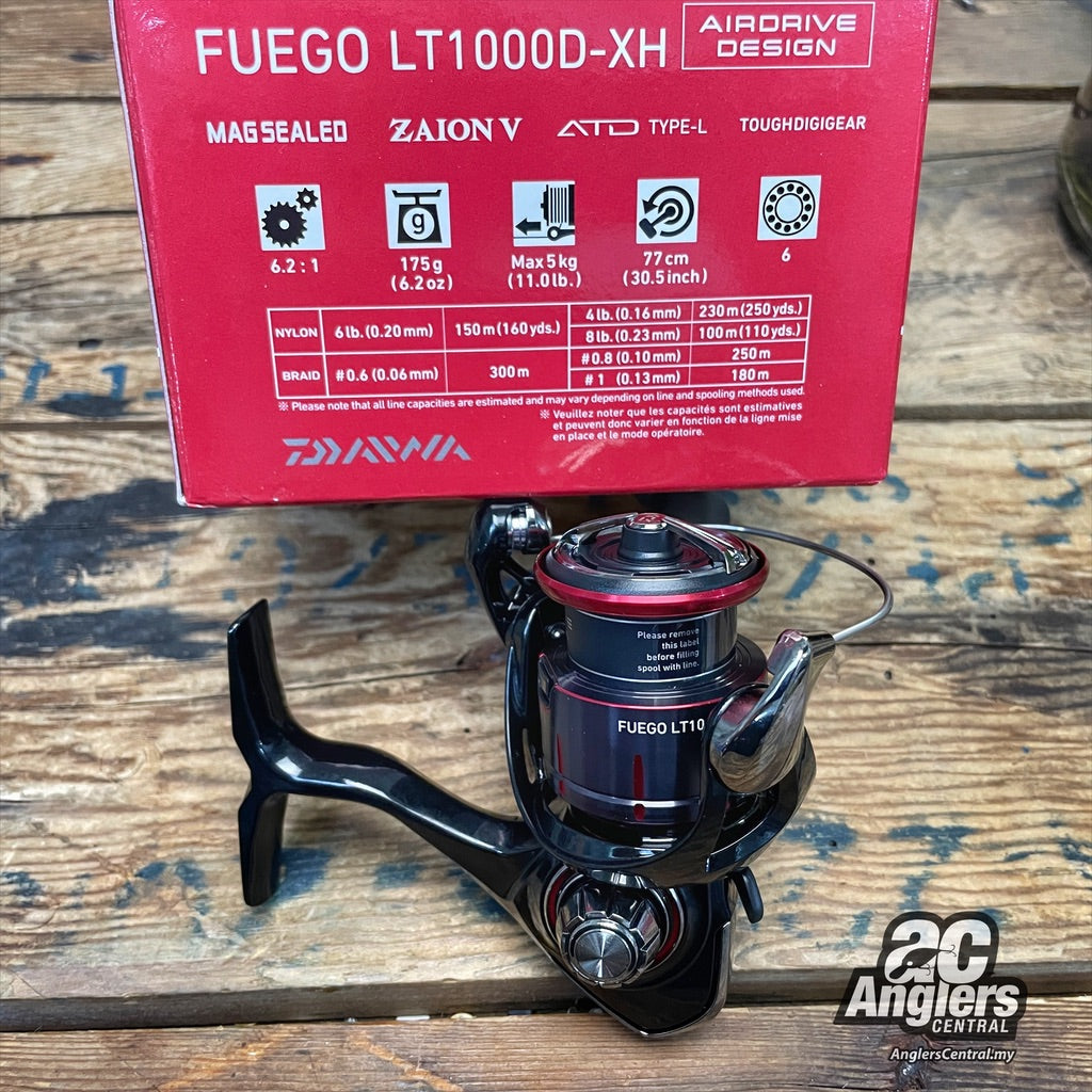 Spinning reel Daiwa Fuego LT 2023 - Leurre de la pêche Spinning reel Daiwa Fuego LT 2023 - Leurre de la pêche