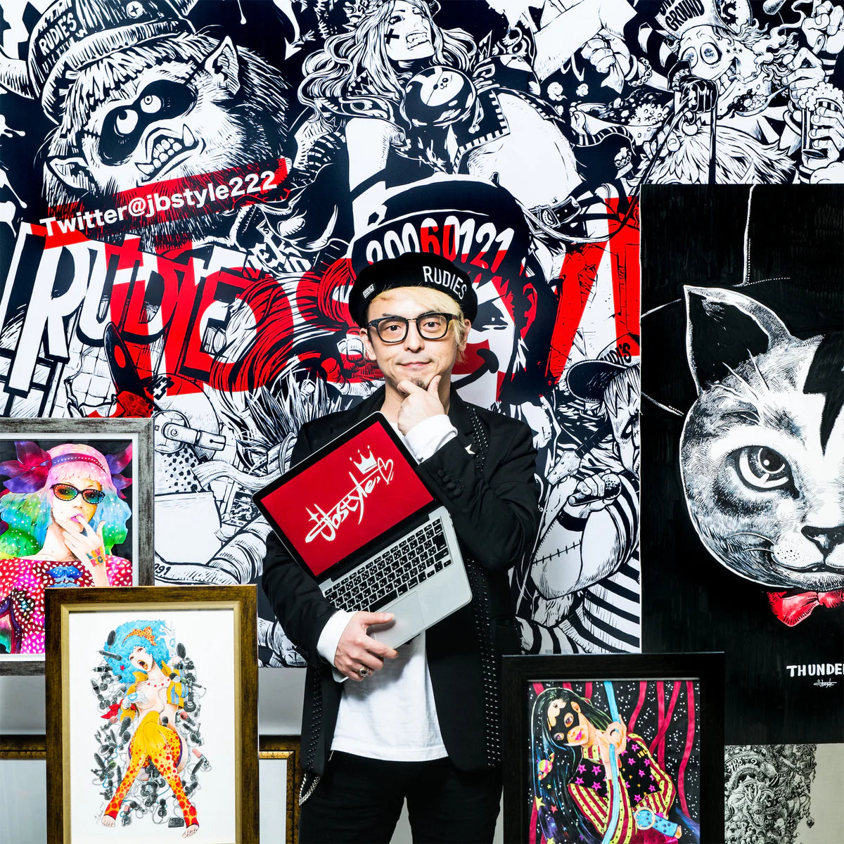 jbstyle. × DRESS collab Hoodie T-shirt (Web Ltd)