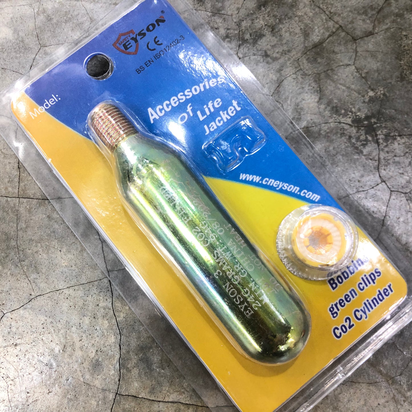 DK Life Jacket Spare Gas (PFD recharge kit)