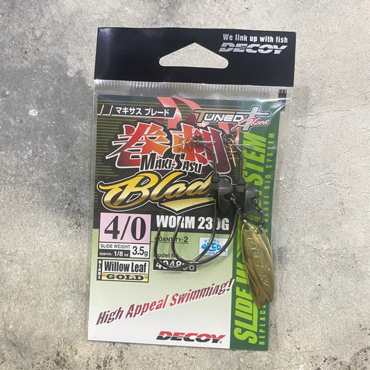 Worm230G Makisasu Blade Gold