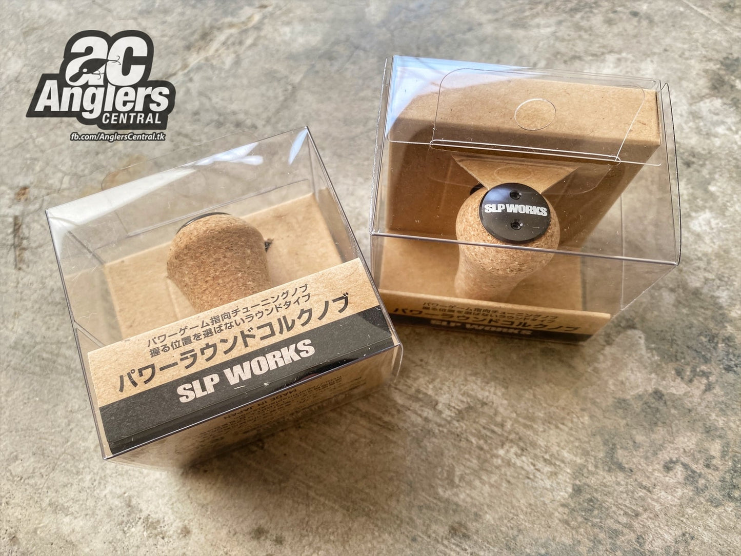 SLPW Round Cork Knob Gunmetal