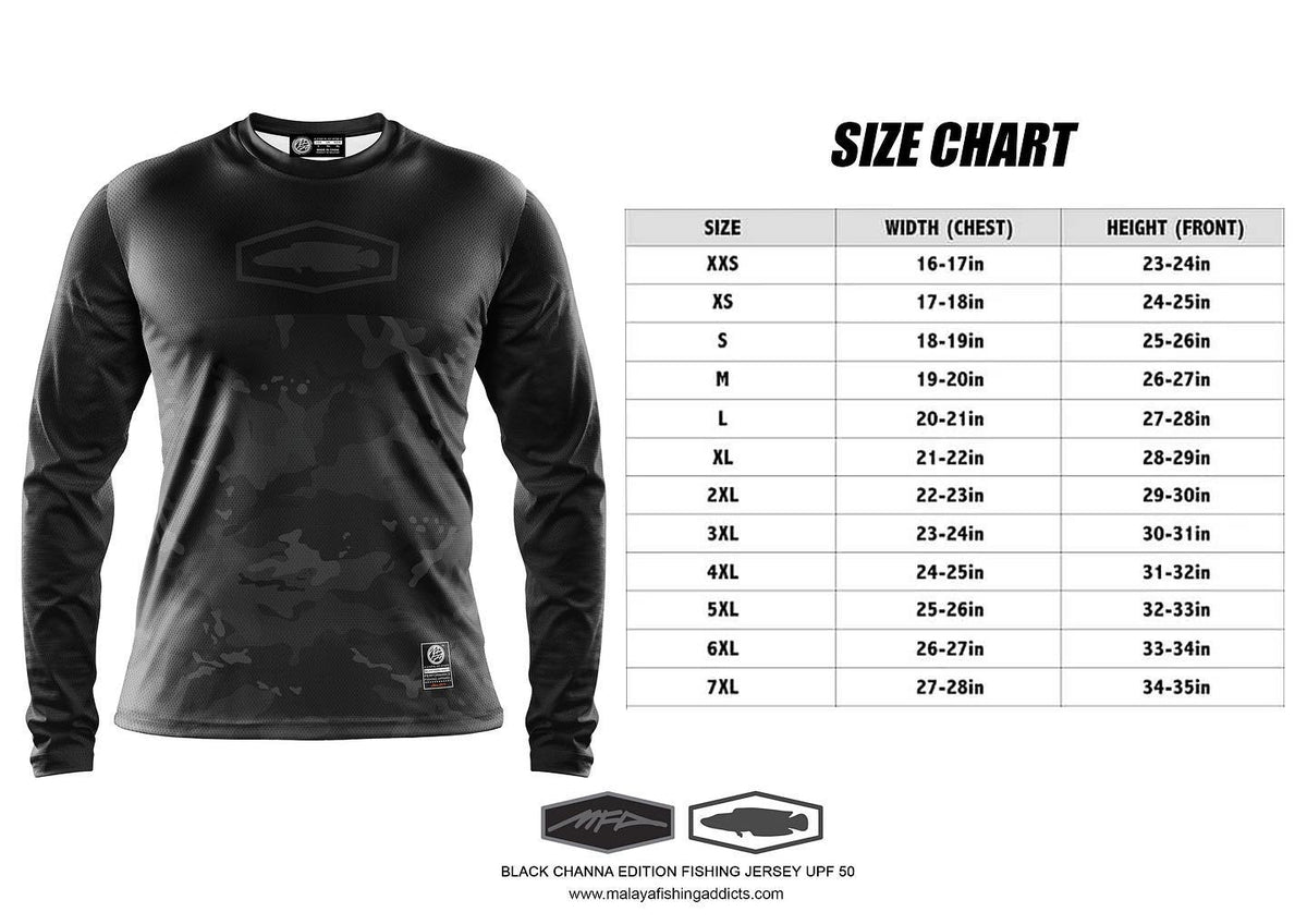 MFA Jersey Black Channa Edition UPF50