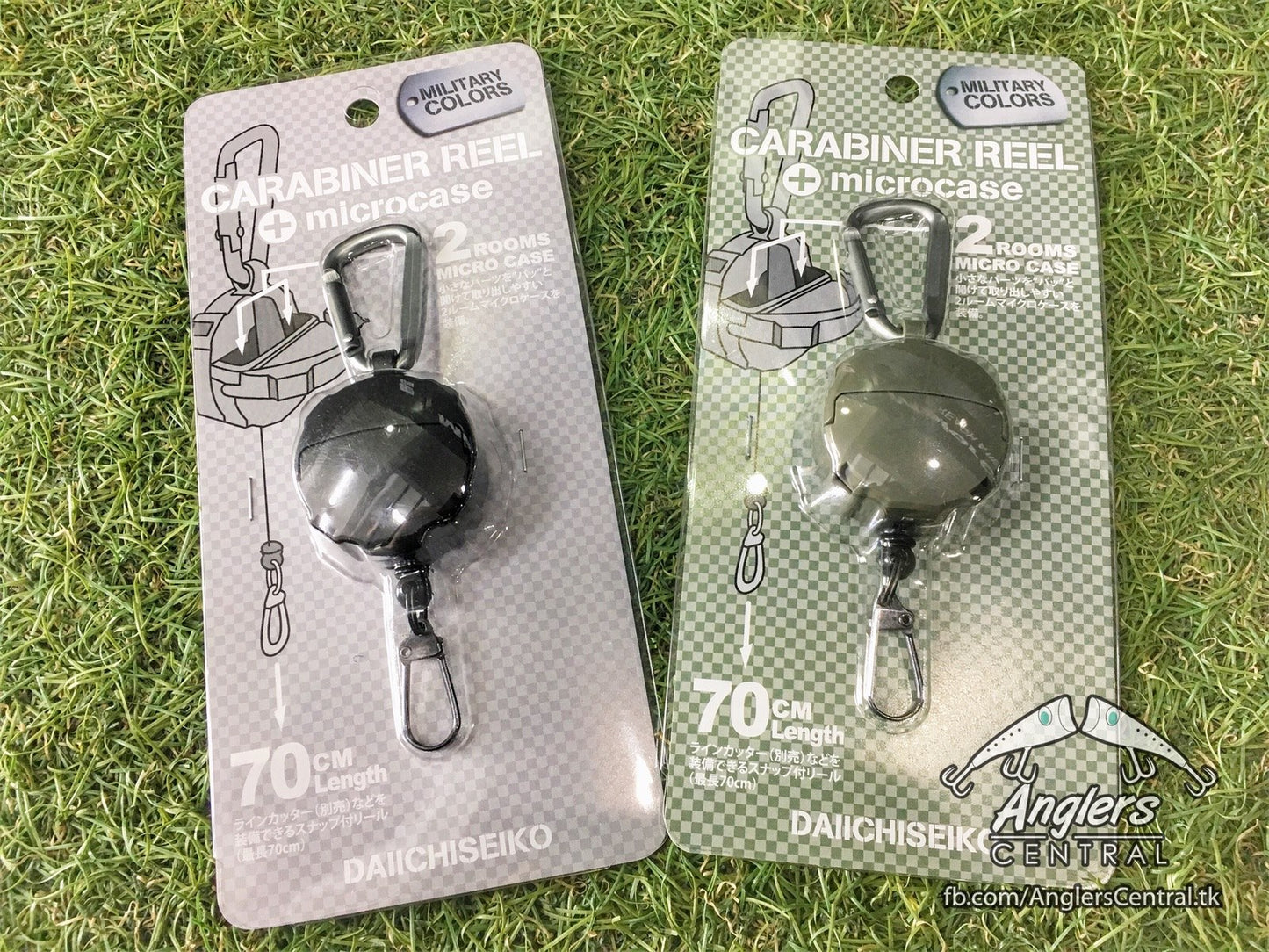 Carabiner Reel+Micro Case