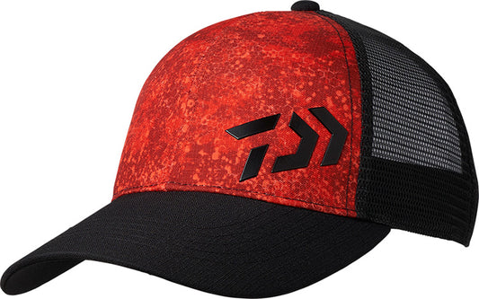 22 DC-6622 Hexagonal Half Mesh Cap