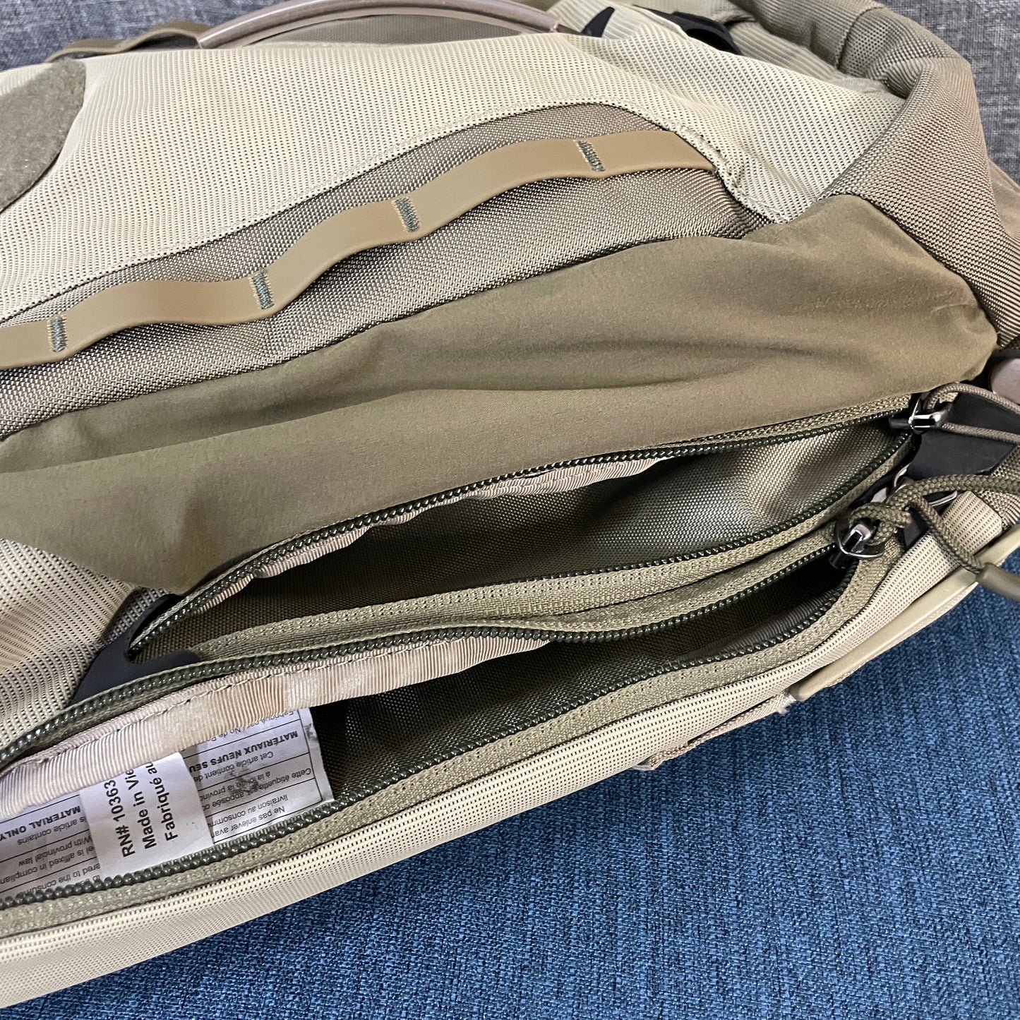 Freestone Ambidextrous Tactical Fishing Sling Pack, Water Resistant Bag (USED, like new)