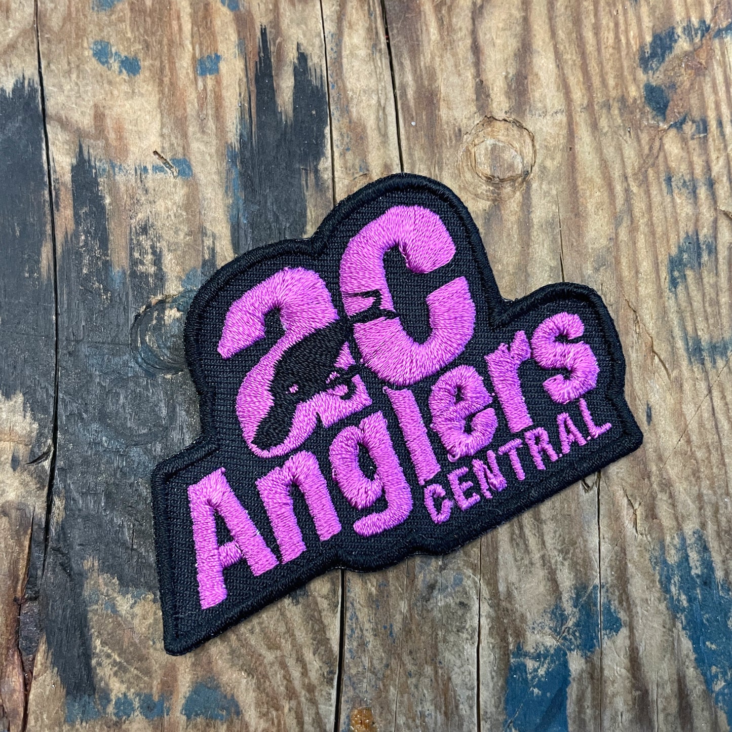 AC logo patch (embroidered, iron-on type)
