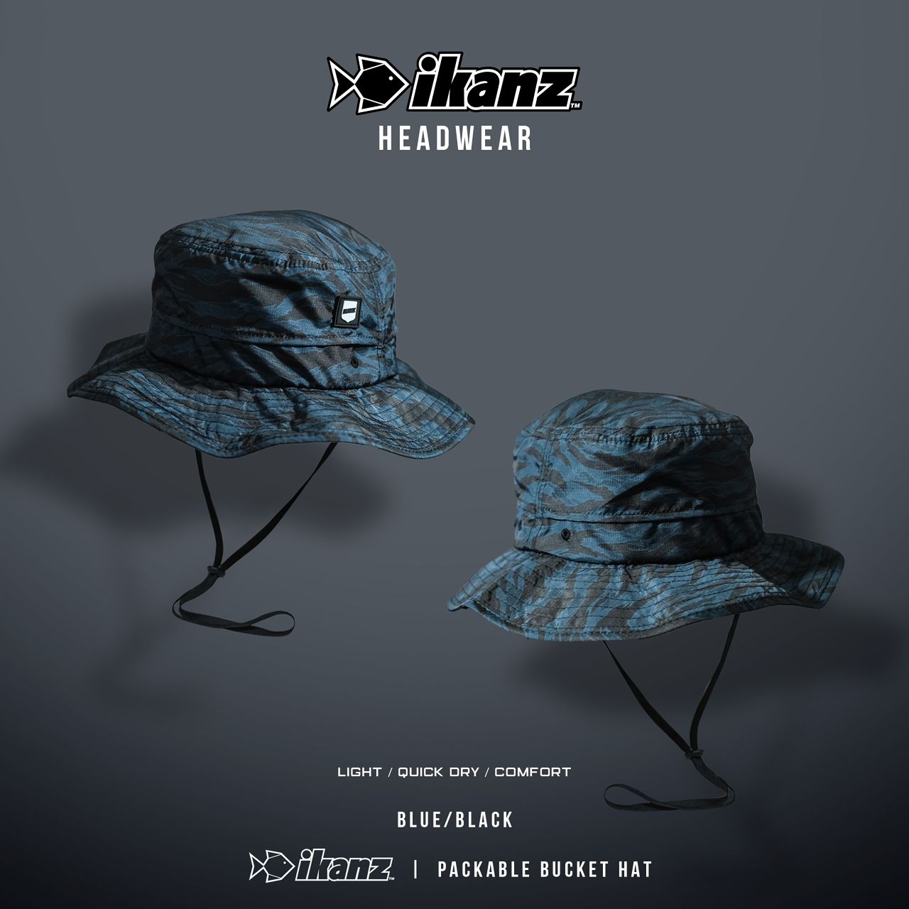 22 Packable Bucket Hat