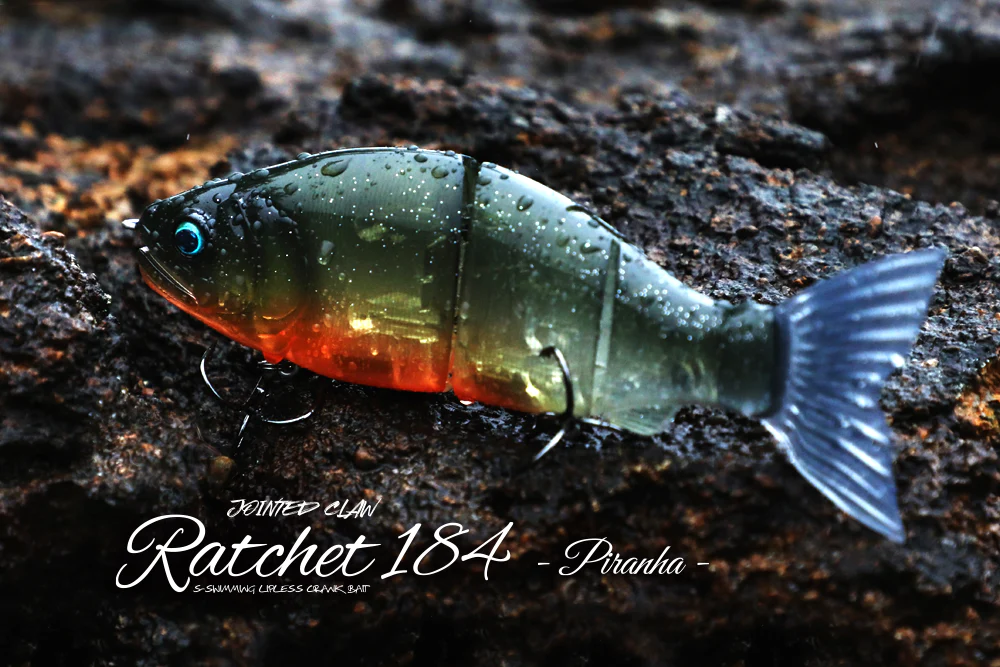 ルアー・フライ JOINTED CLAW RATCHET 184 Type-F 180mm ルアー・フライ JOINTED CLAW RATCHET 184 Type-F 180mm Jointed Claw