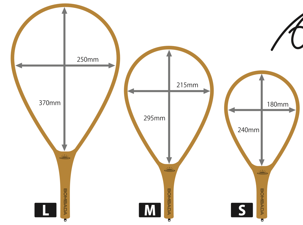 Bombada Rubber coated landing net