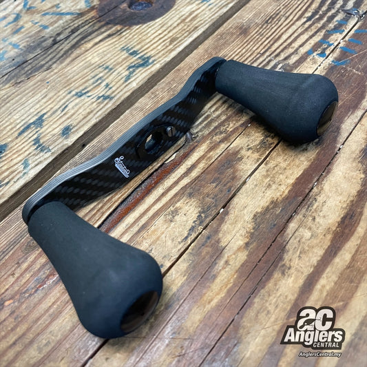 RC-SC EX+ 108mm Carbon Handle R29XL EVA knobs (USED, M8 hole, black trim)