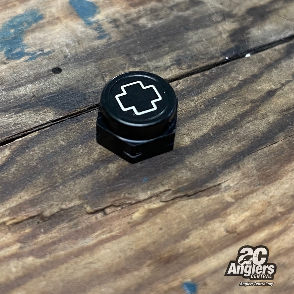 Handle Lock Nut (NEW, M8L, Black aluminum)