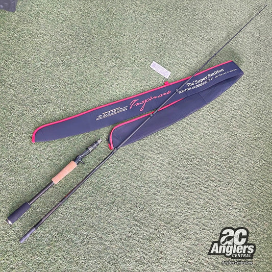 Inspirare Kaleido The Super Stallion TKIC-71MH-BK 12-30lb cork custom (USED, 9/10) with rod sleeve/bag