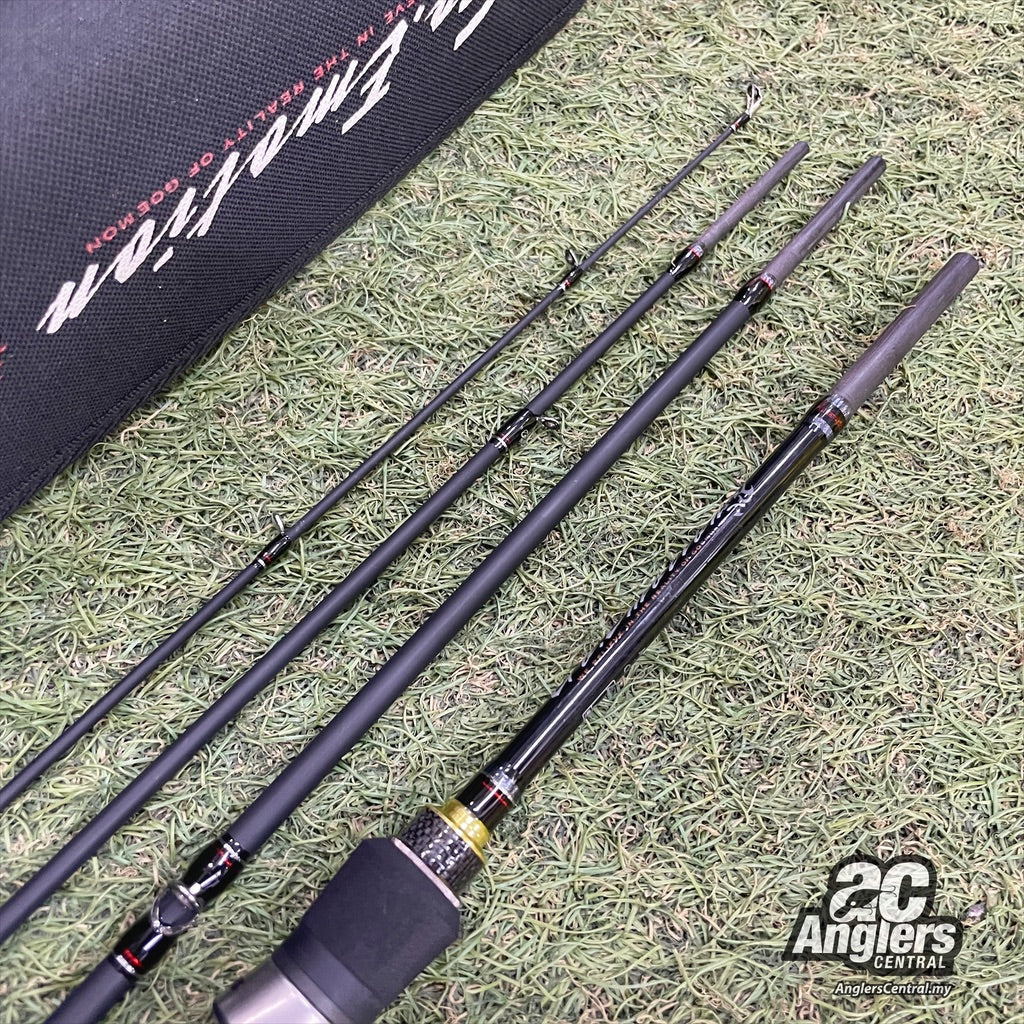 Go-Emotion GEC-694L/BF 4-12lb (USED, 9/10) with semi hard rod case