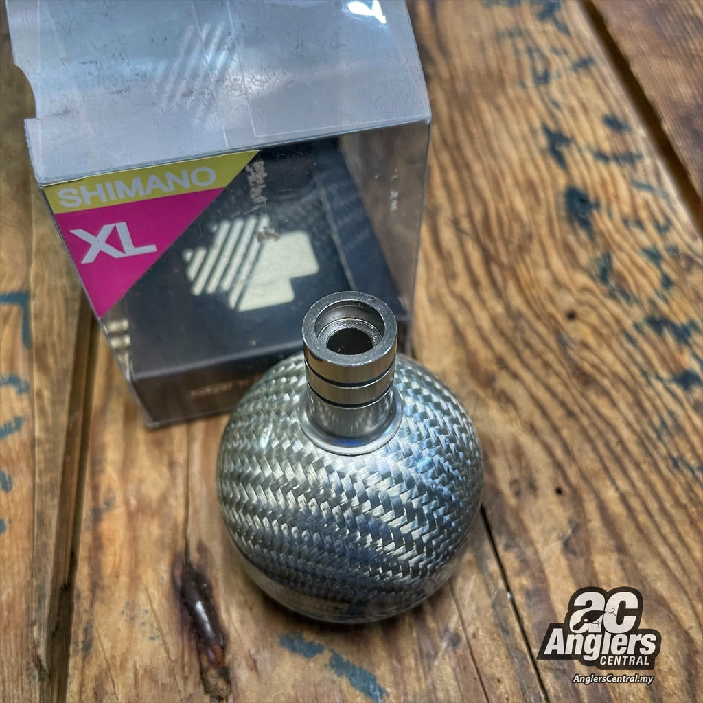 Studio Composite XL Round Carbon Knob Silver (USED, Shimano SW B-Type)