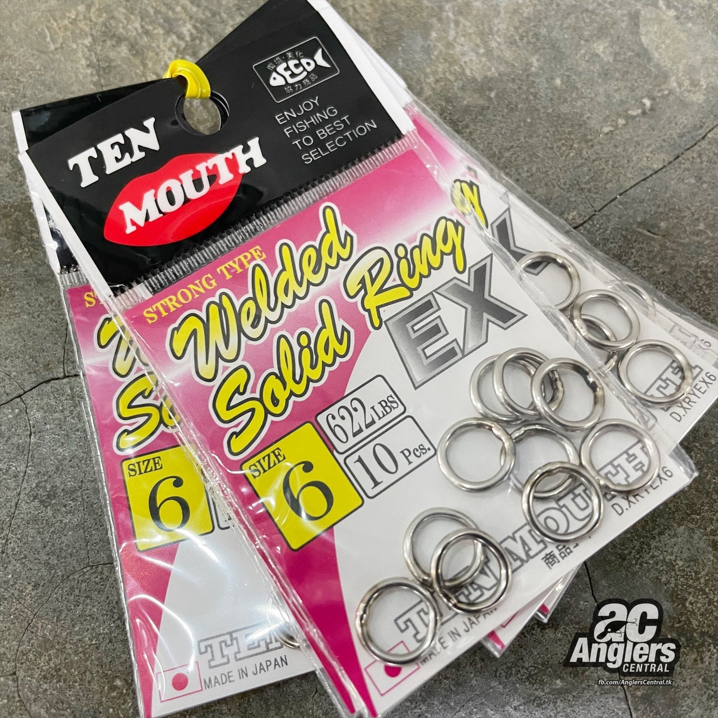 Ten Mouth Welded Solid Ring EX (Stainless) D.XRYEX