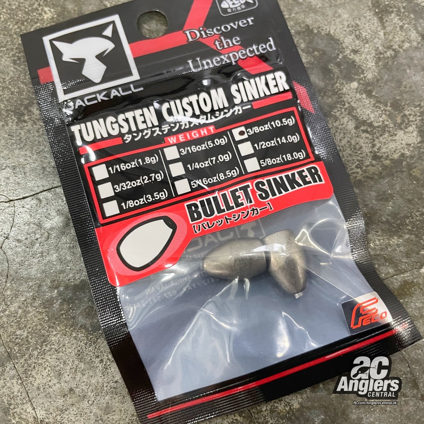 TG Custom Bullet Sinker
