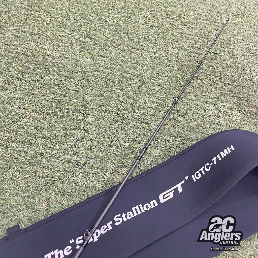 Kaleido The Super Stallion GT IGTC-71MH 12-30lb (USED, 9.5/10) with rod sleeve/bag