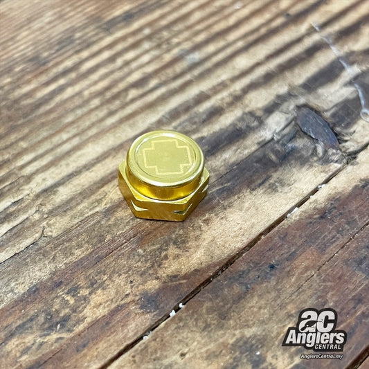 Handle Lock Nut (NEW, M8L, Champagne Gold aluminum)