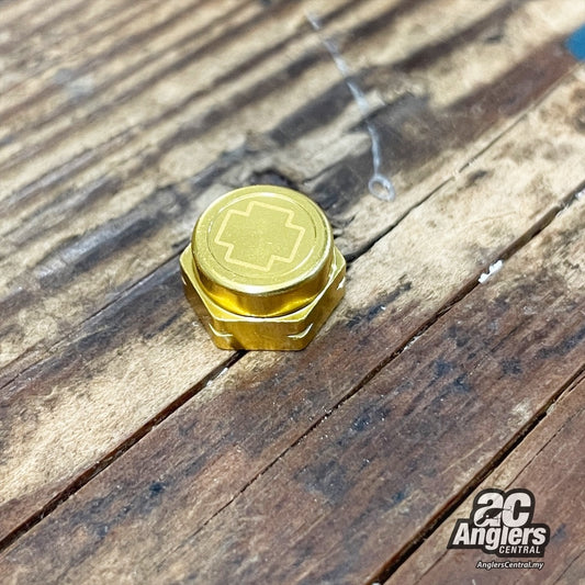 Handle Lock Nut (NEW, M7L, Champagne Gold aluminum)