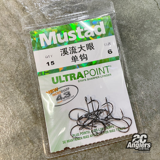 Big eyelet single hook 10550NP-BN